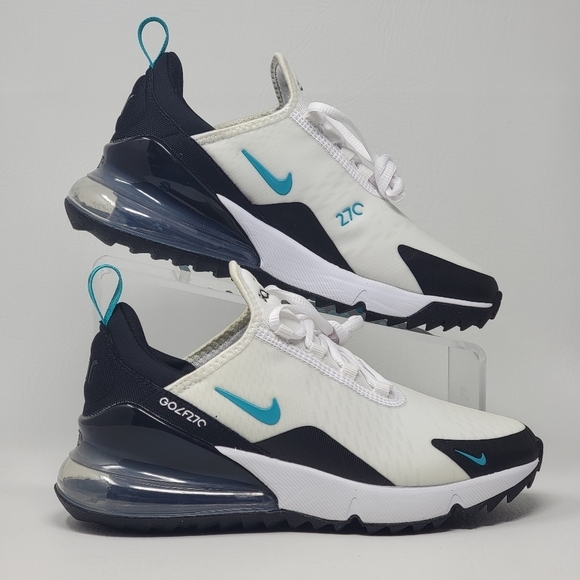 Nike Air Max 270 Golf Shoes Mens Size 4 Dusty Cactus Sneakers CK6483-100 New main image 4